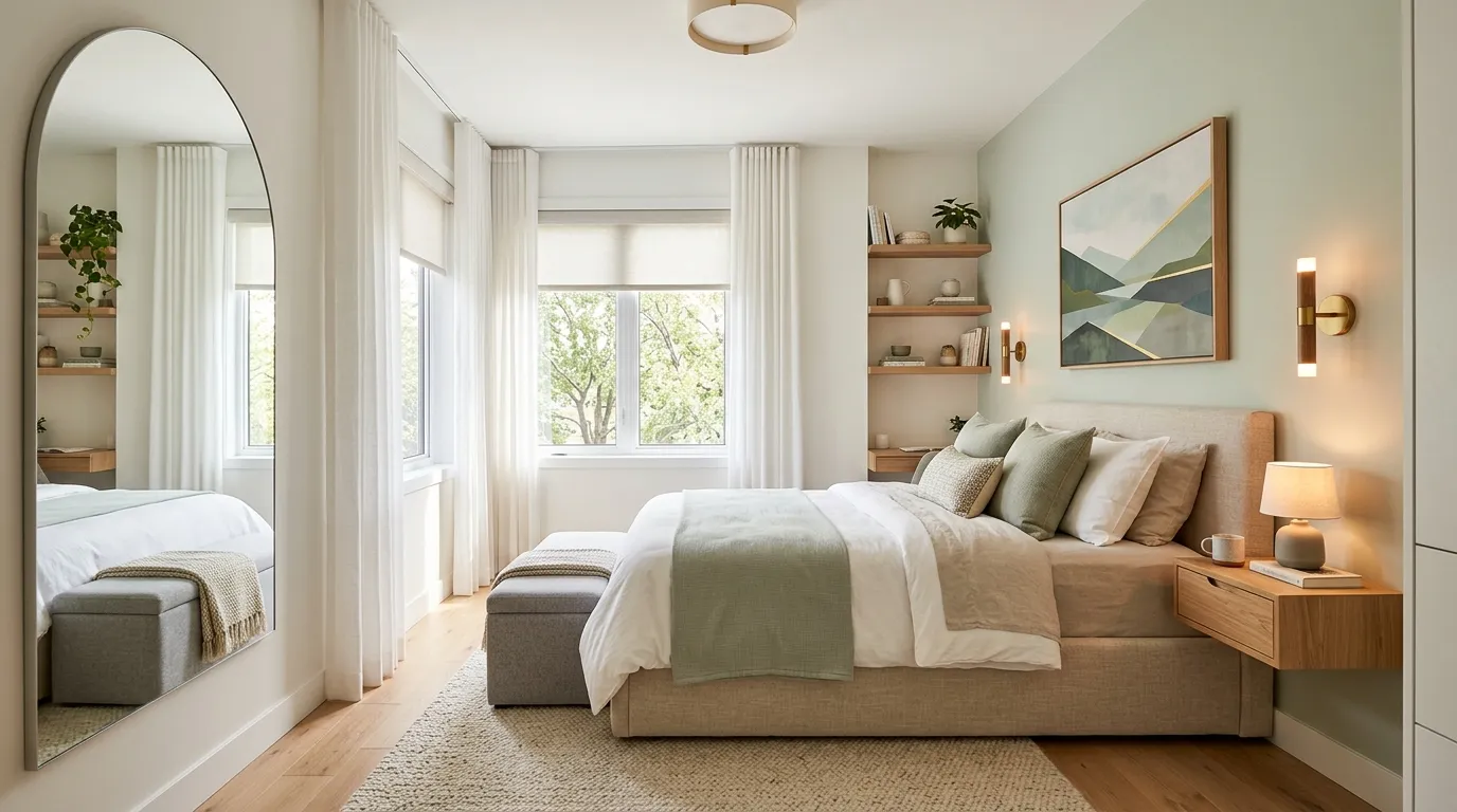 17 small bedroom style ideas​