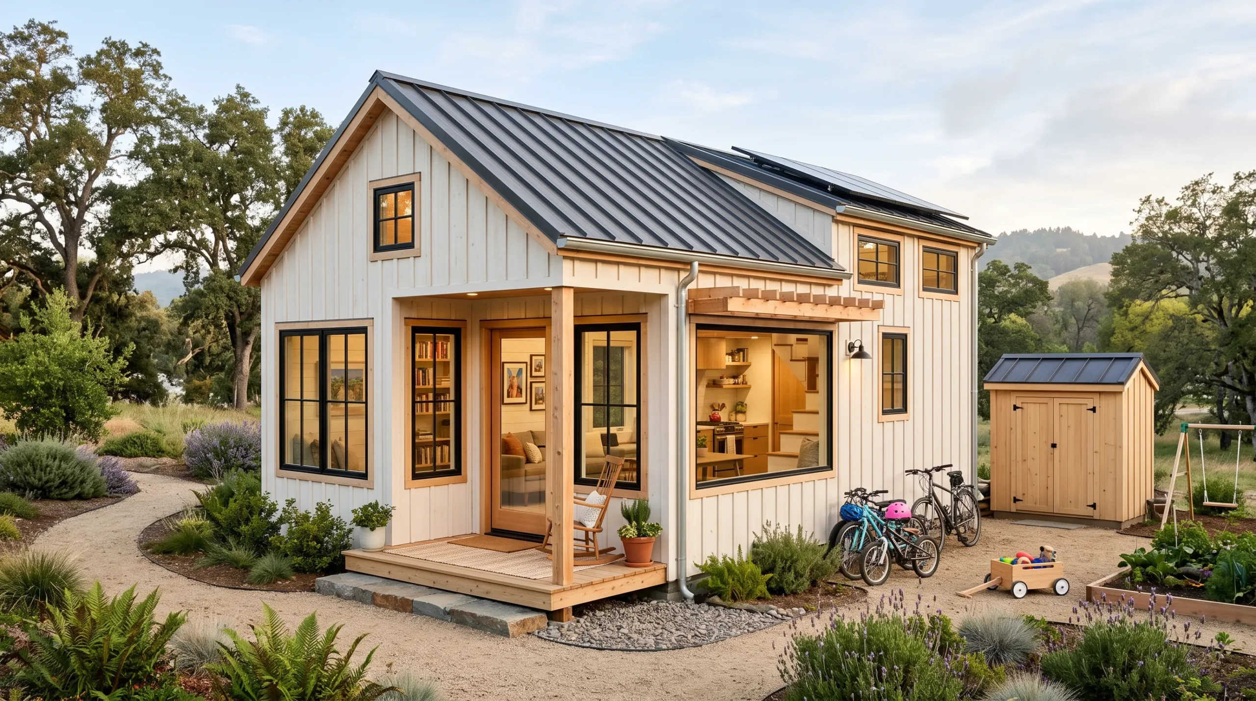 3 bedroom tiny house​