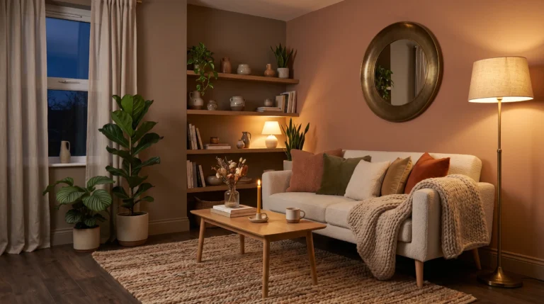 9 small warm and cozy living room ideas​
