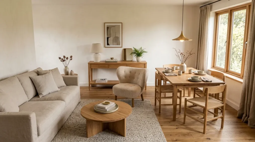 Add furniture with a sense of craftsmanship