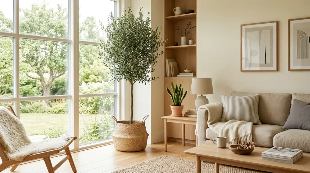Add greenery for life and softness