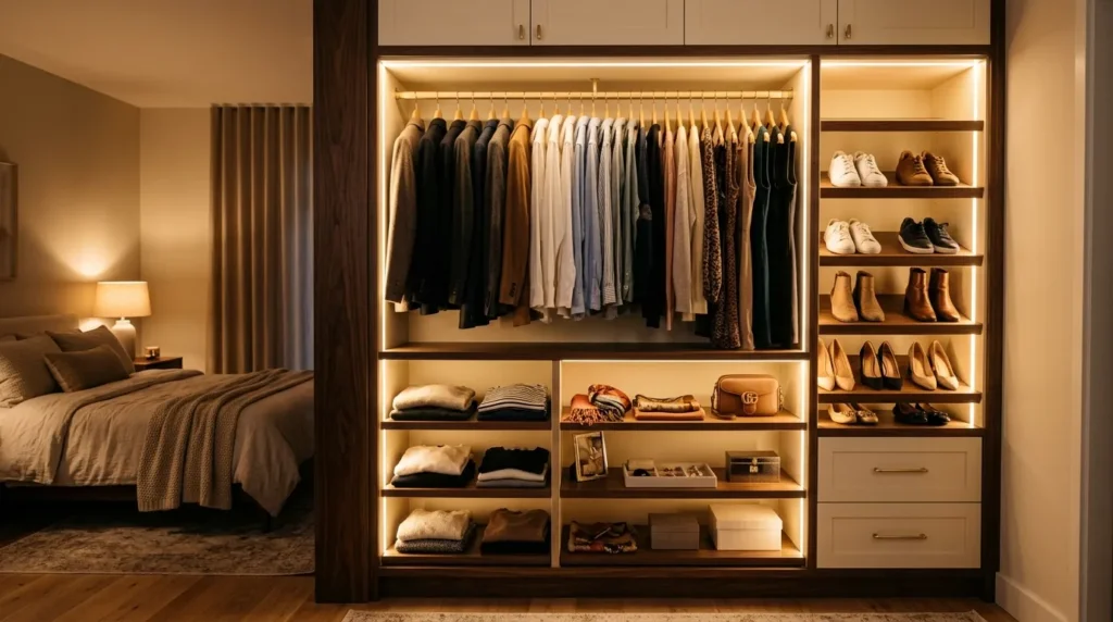 Add interior lighting as a design feature