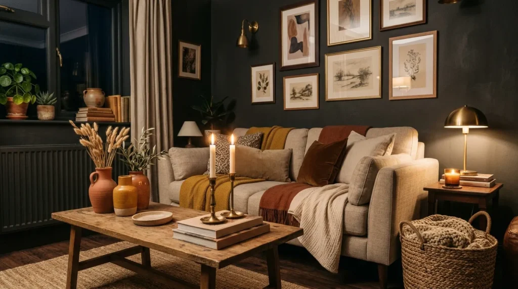 Add warmth through curated accents