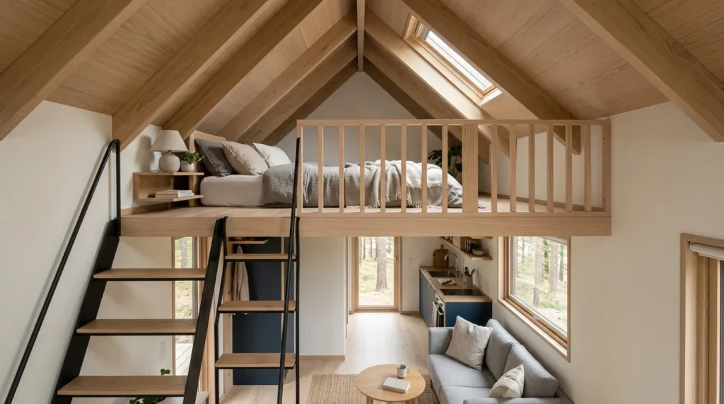 Add a loft for extra living space