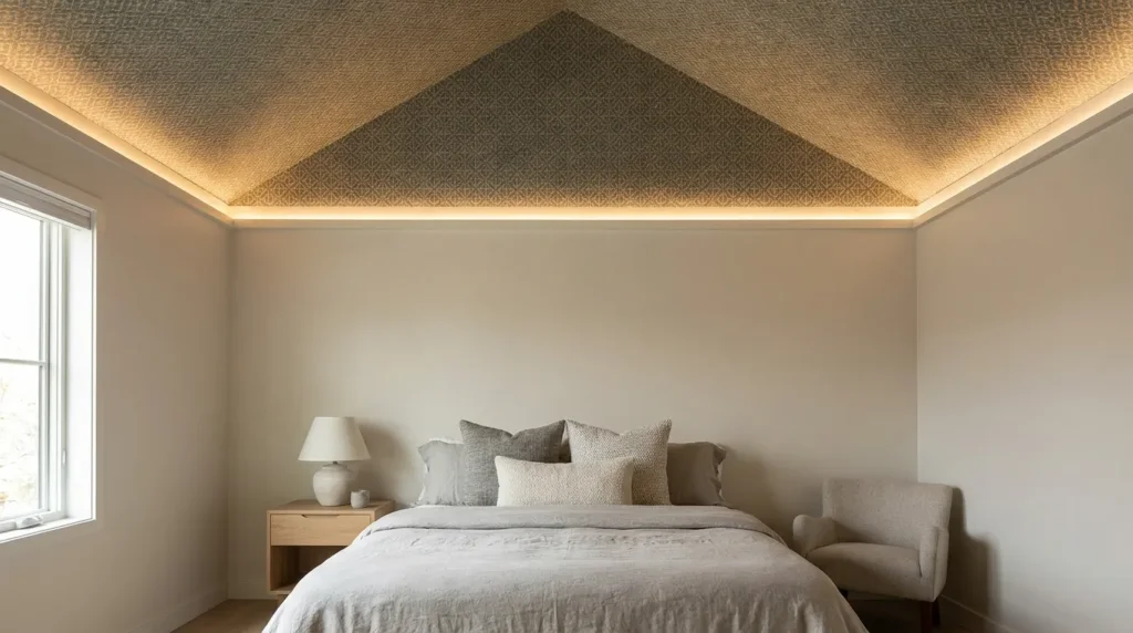 Add a statement ceiling instead of a statement wall