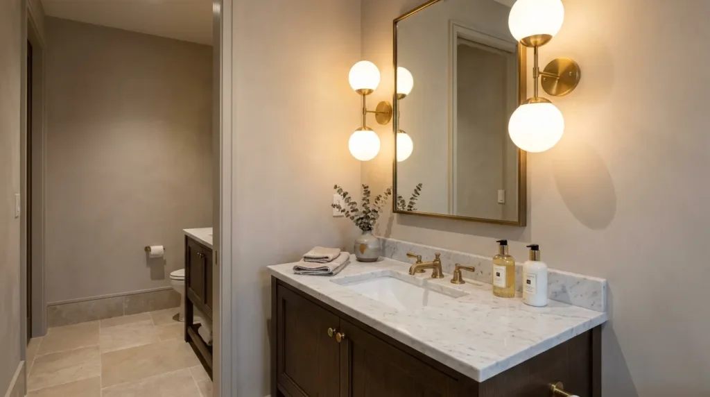 Add a statement light fixture