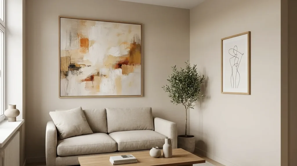 Be intentional about wall decor