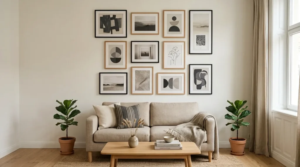 Build a gallery wall with intention