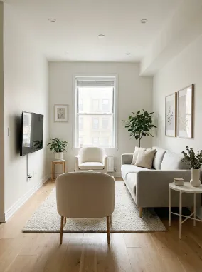 Choose furniture with slim legs