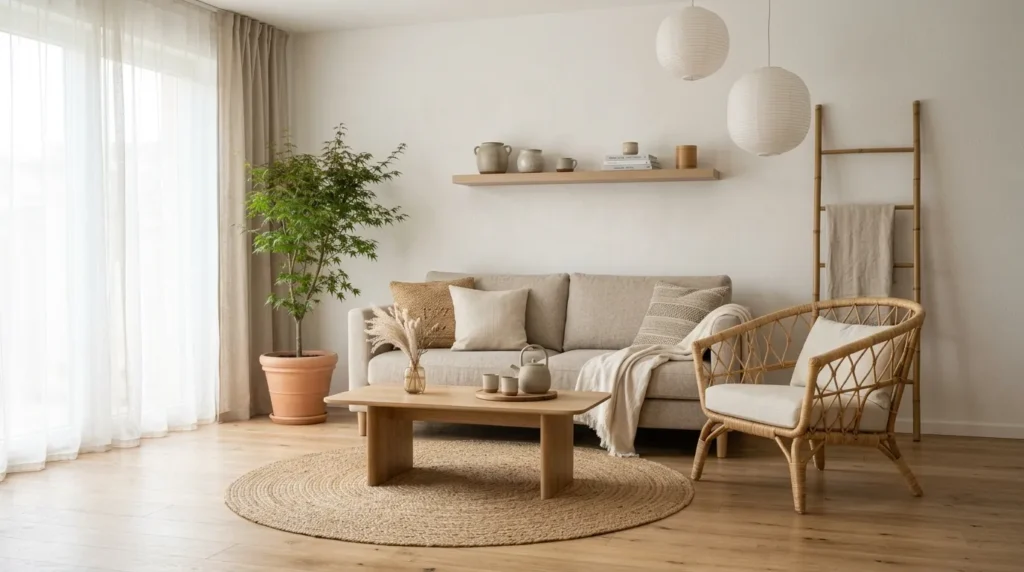Choose furniture for its material, not just its shape