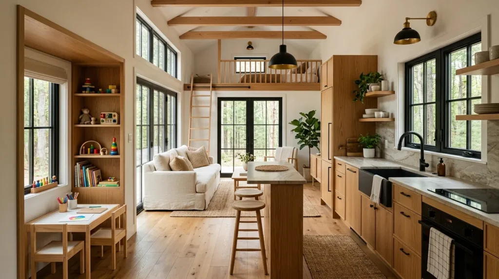 Choose a layout with sightlines for supervision