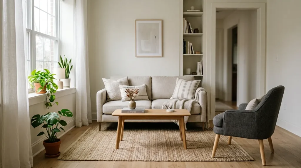 Choose a sofa that fits the room, not the showroom