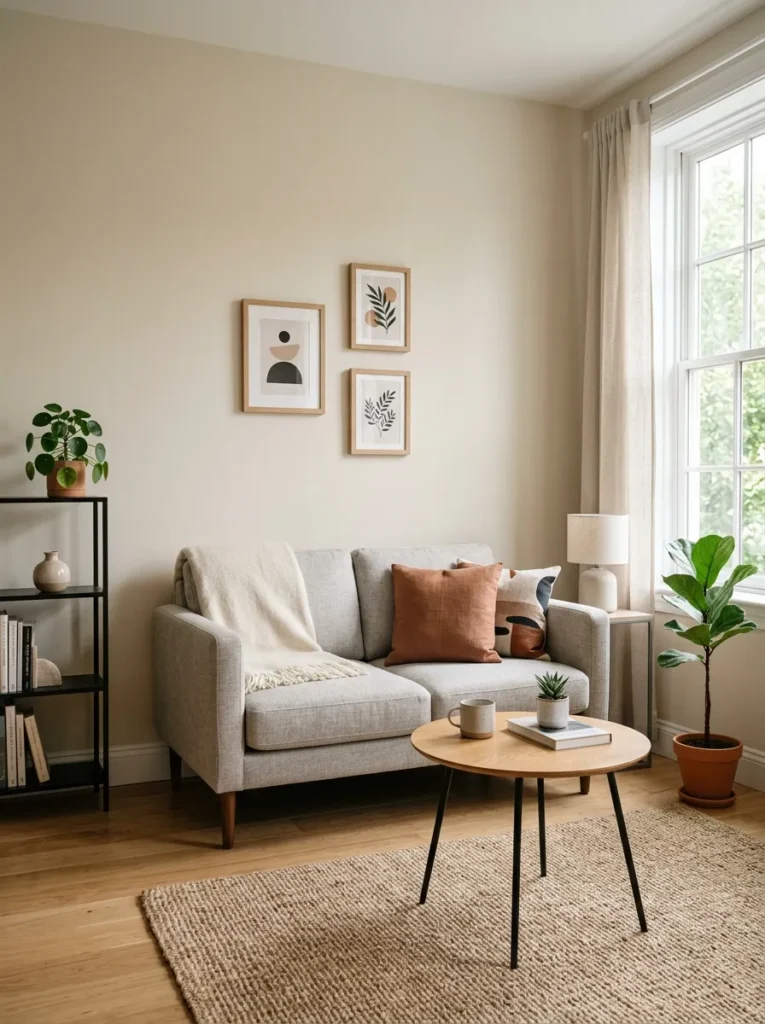Choose a sofa that fits the room, not the showroom