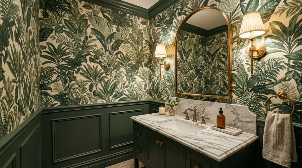 Commit to a bold wallpaper