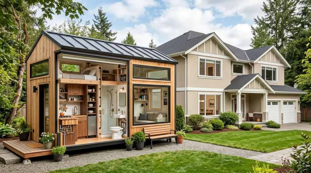 Cost per square foot is often higher than a traditional home