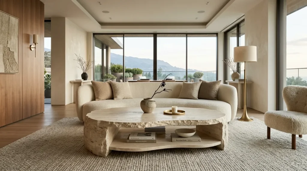 Incorporate a statement coffee table