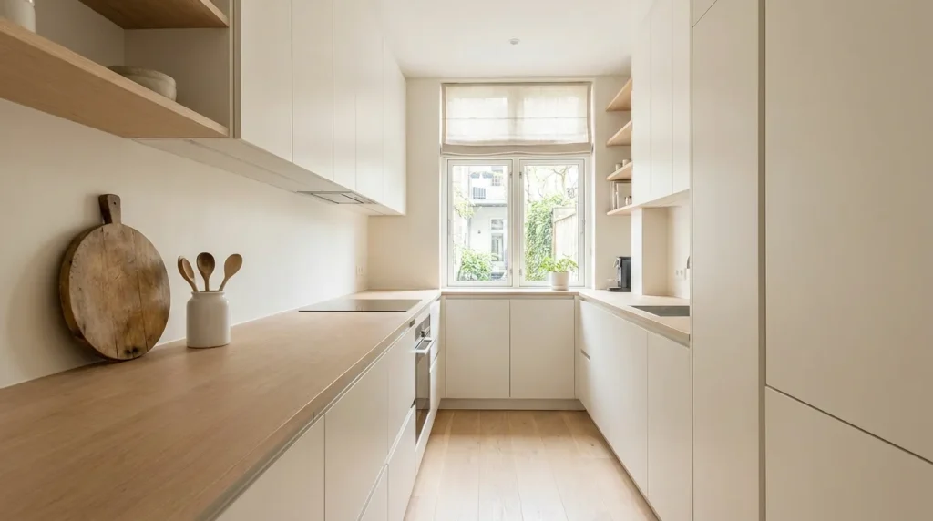 Keep countertops clear and purposeful
