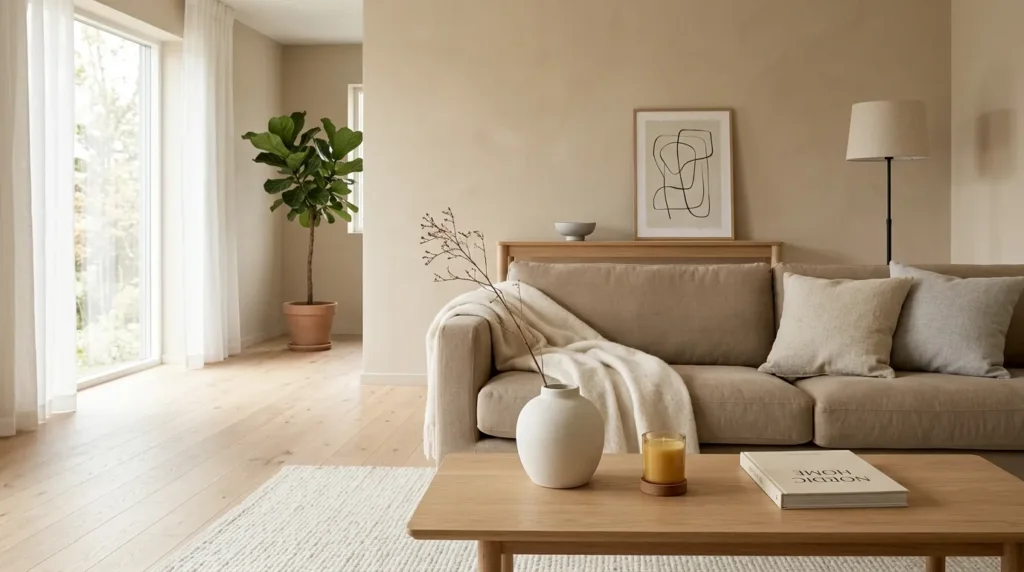 Keep surfaces curated, not cluttered