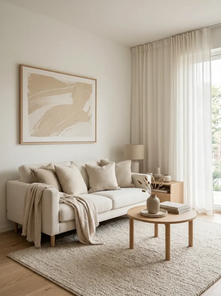 Keep a simple color palette throughout