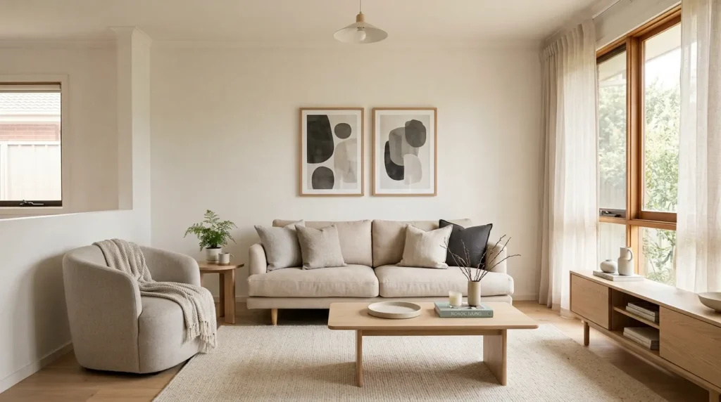 Keep the color palette light and cohesive