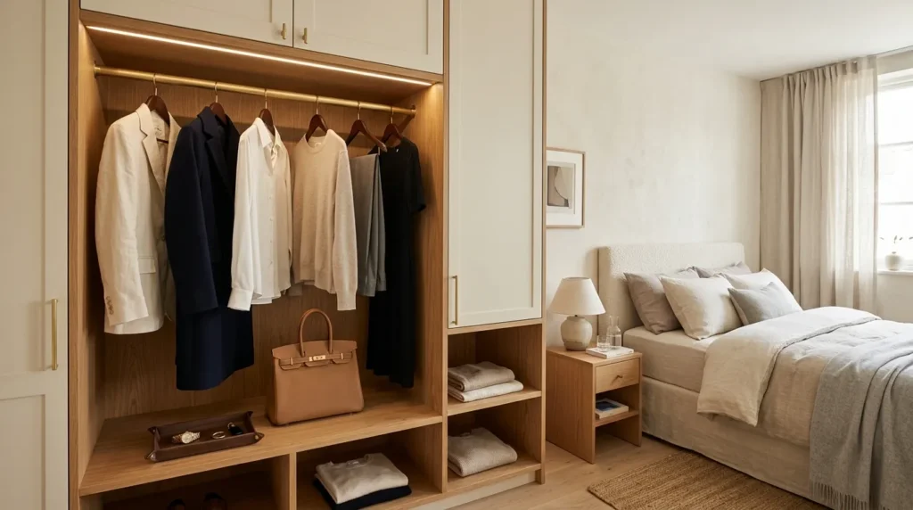 Keep the overall design restrained and curated
