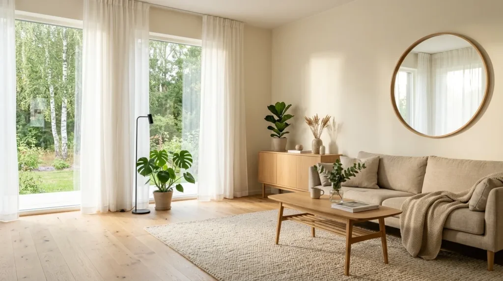Let natural light take the lead during the day