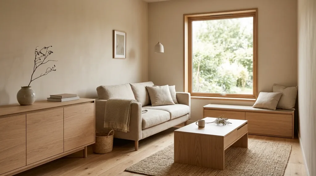 Let storage disappear into the design