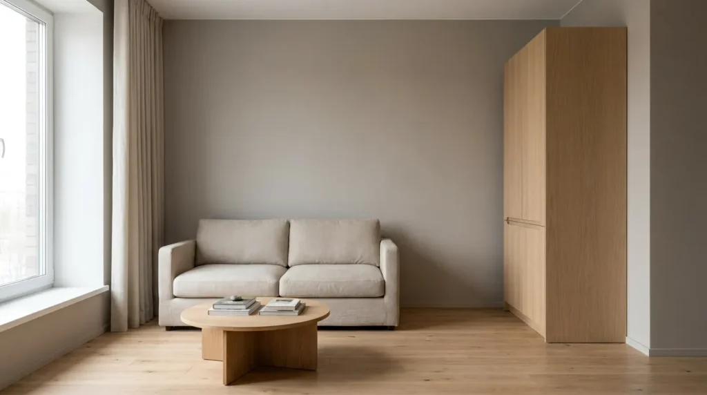 Limit furniture to what you actually use