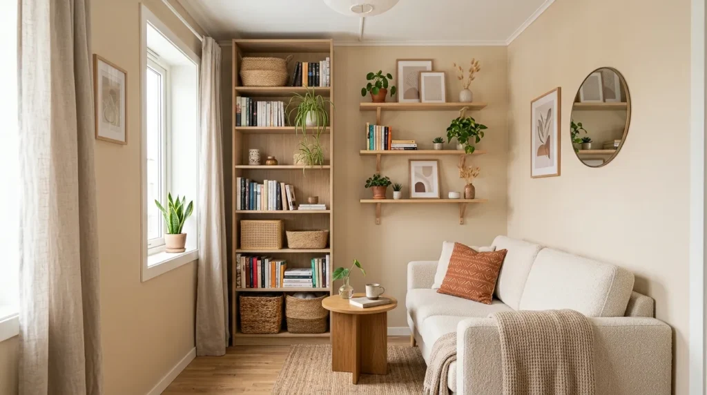 Maximize vertical space with affordable shelving