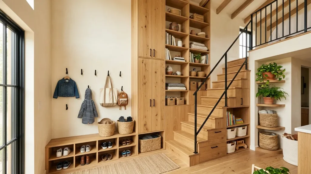 Maximize vertical storage throughout