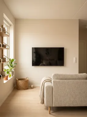 Mount the tv on the wall instead of a stand