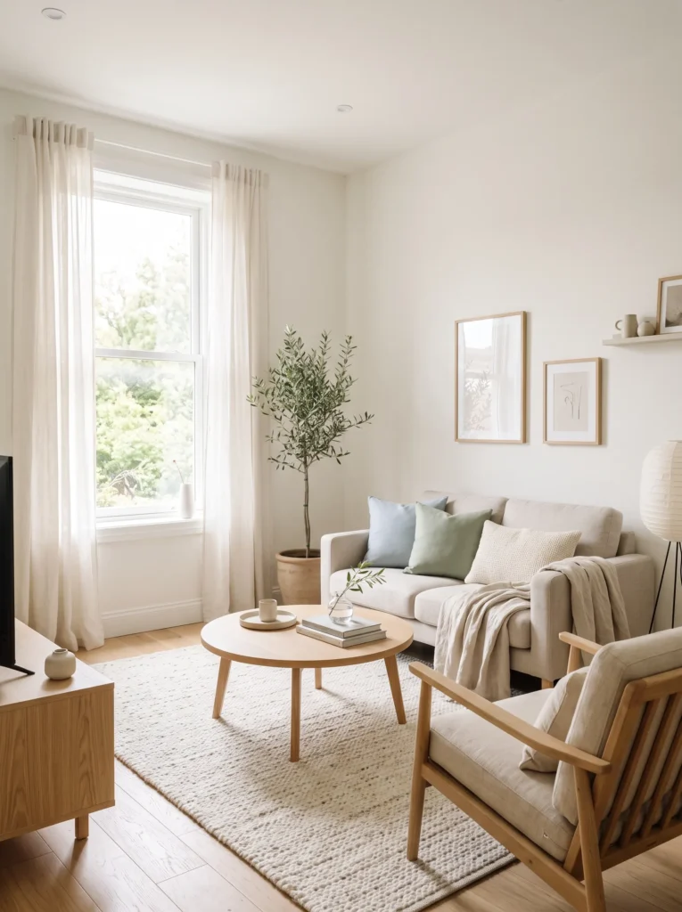Pick a light and airy color scheme