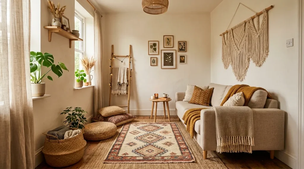 The boho inspired layered look