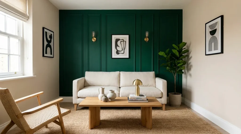The bold accent wall statement