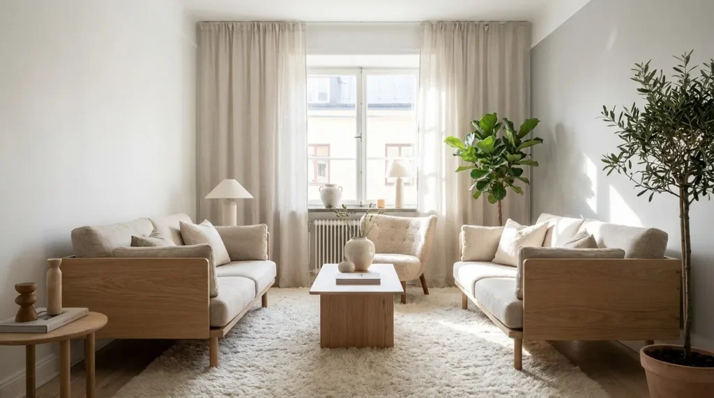 The light and airy scandinavian look