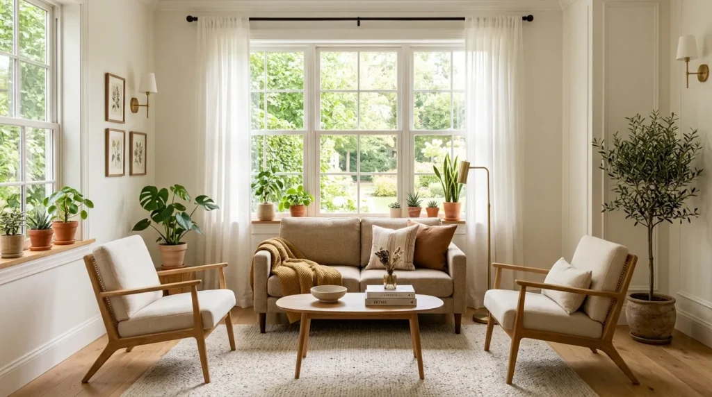 The window centered layout