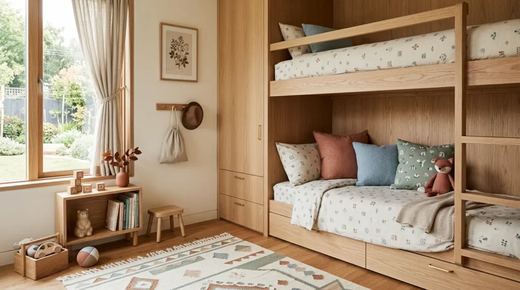 Use color and pattern intentionally for kid friendly warmth