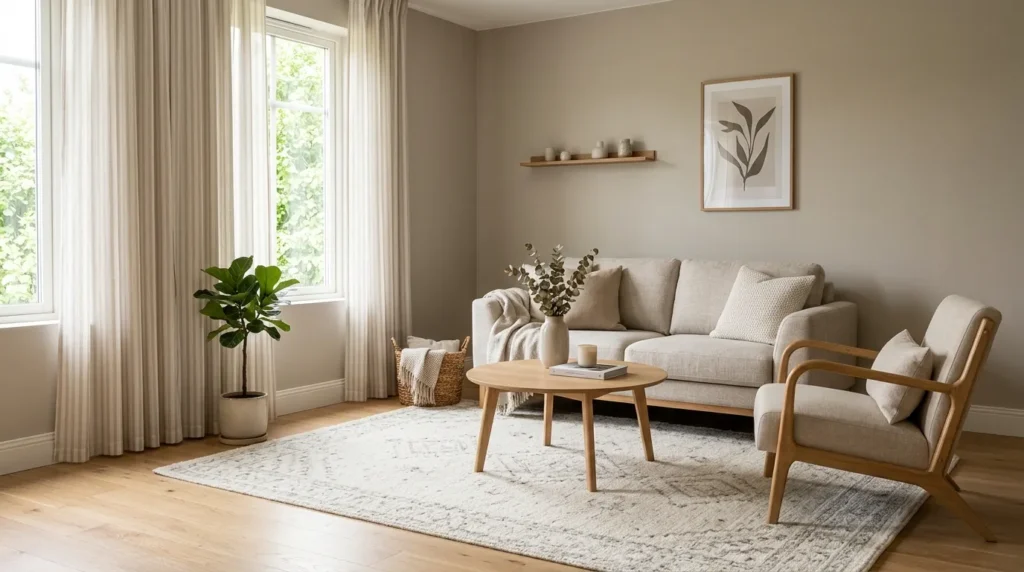 Use rugs and patterns strategically