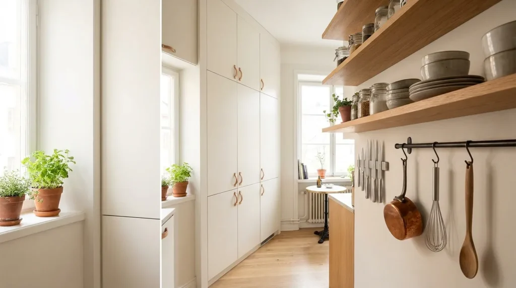 Use vertical space for storage