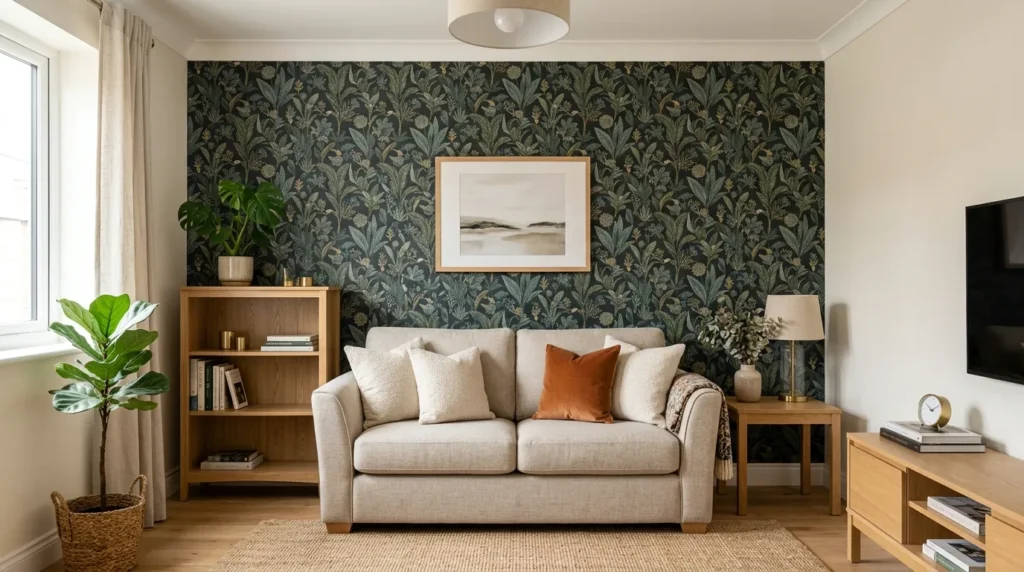 Use wallpaper strategically