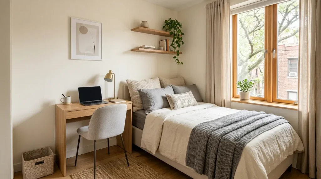 Use a daybed or corner bed placement for flexibility