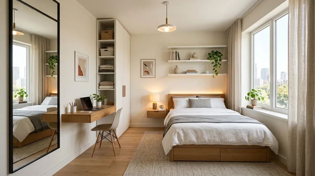 Why small bedrooms need a different design approach