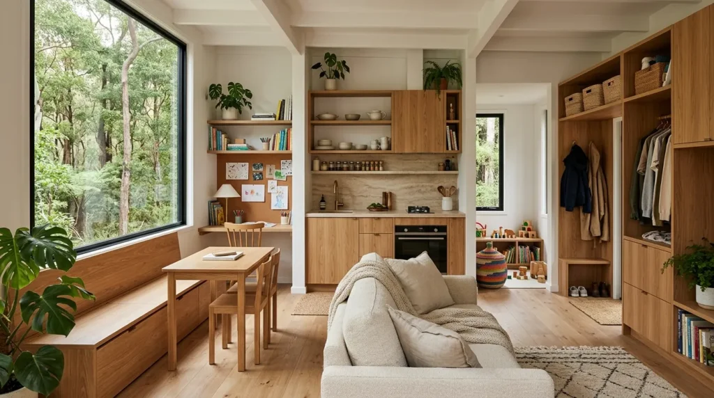 Why tiny living appeals to many single parents