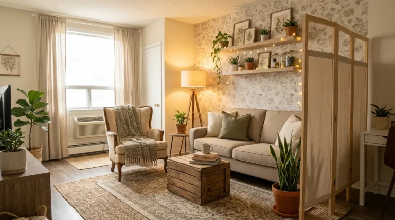 12 small apartment living room decorating ideas on a budget