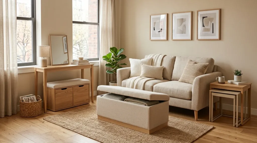 Add multi functional furniture