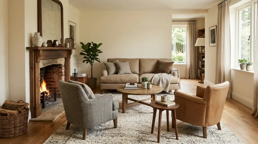 Angle the seating instead of facing it head on