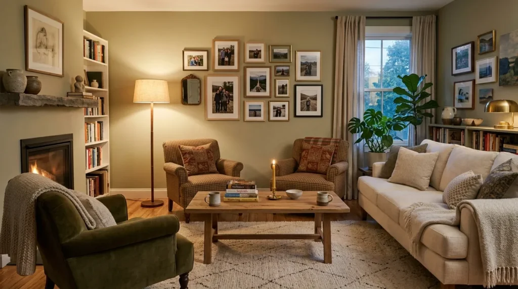 Arrange furniture and add personal touche