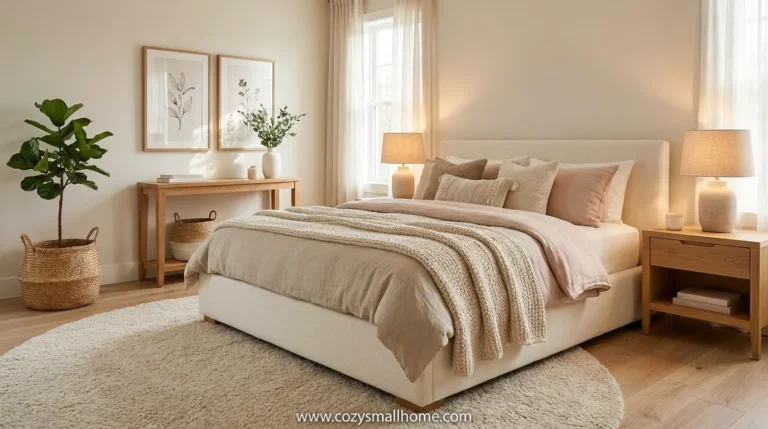 Bedroom decorating ideas for women to make a room feel cozy