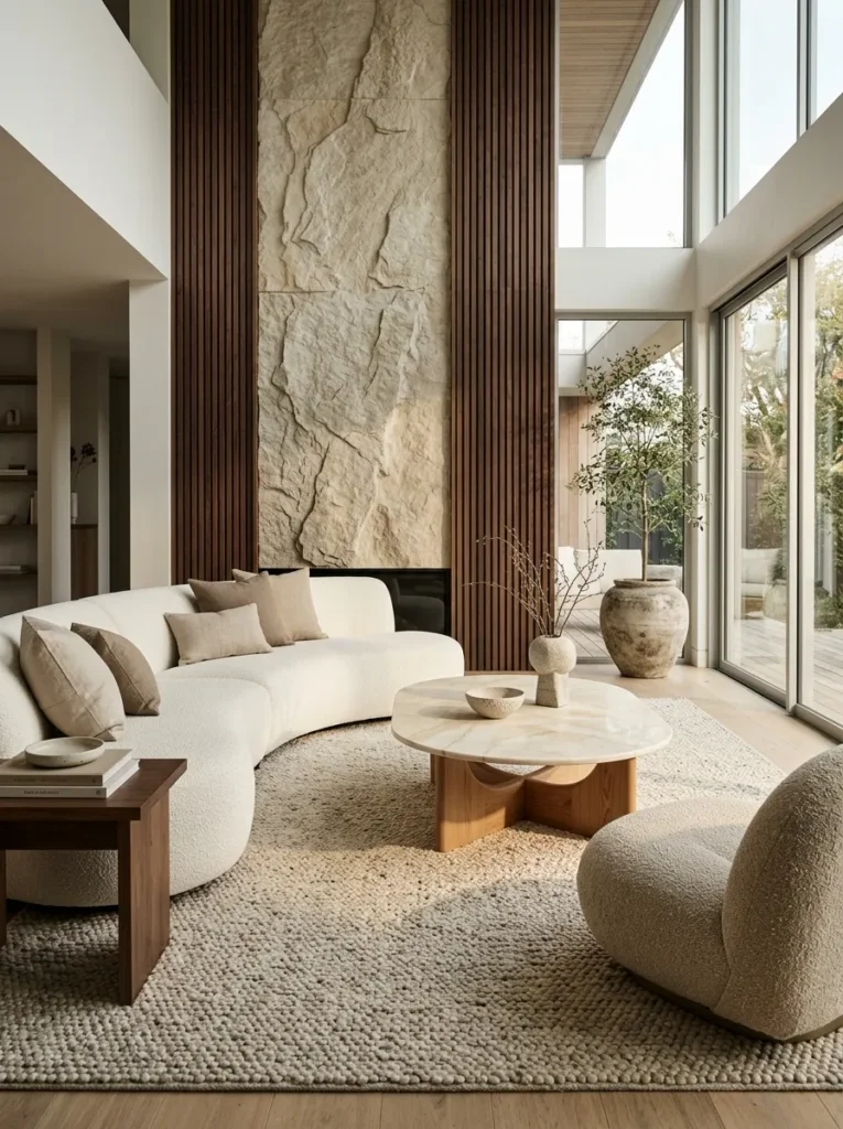 Bring in natural stone and marble surfaces
