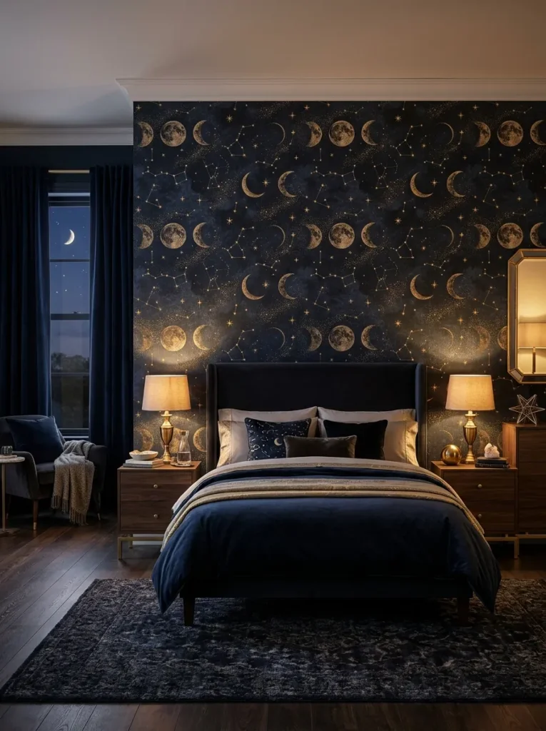 Celestial and moon phase patterns